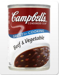 campbell's beef and vegetable soup