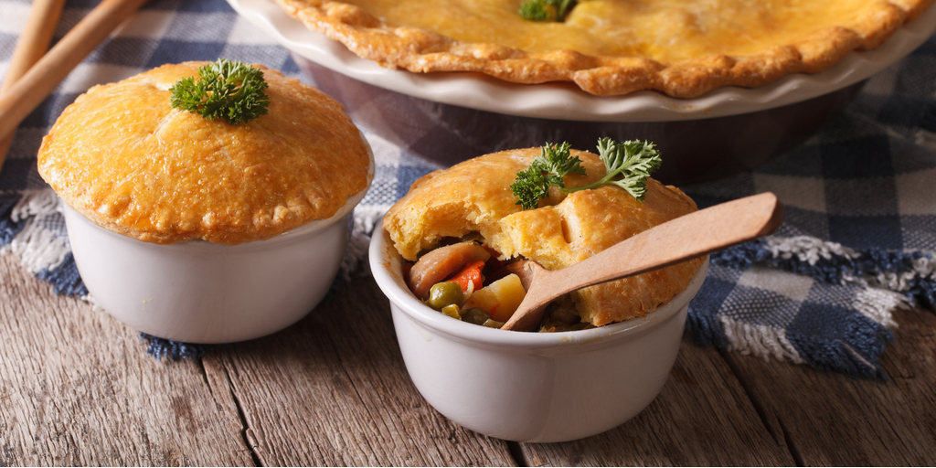 Chicken pot pies recipe