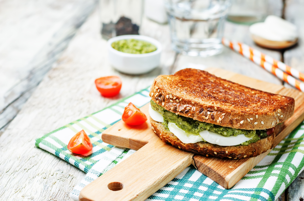 campbells tomato and pesto toastie