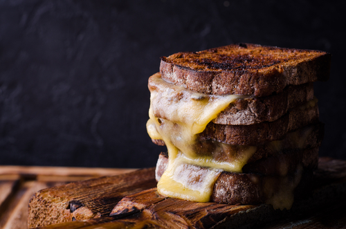 Cheese and Onion Toastie cheese and onion toastie