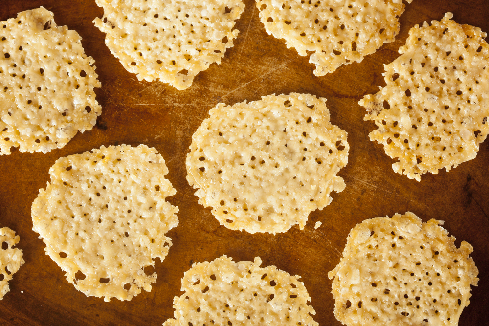 Baked Parmesan Circles