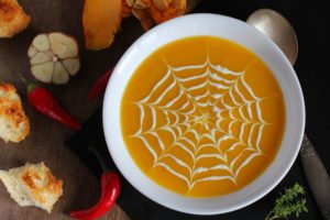 Campbell's Spiderweb Soup in Bowl