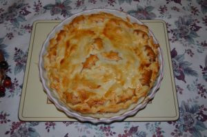 Simple Festive Leftover Pie