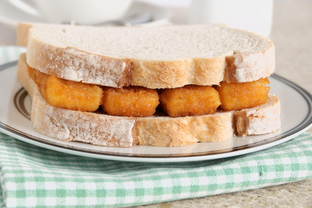 fish finger sandwich