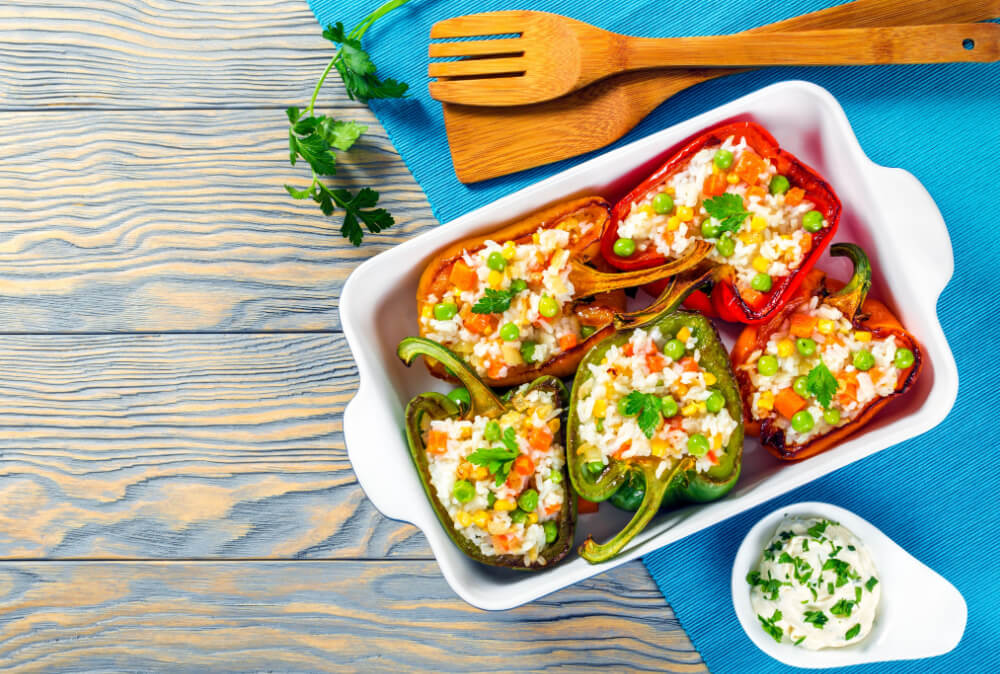 Risotto Stuffed Peppers (1)