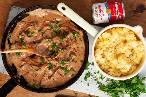 Beef Stroganoff