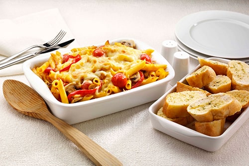Pasta, Cheese & Vegetable Bake