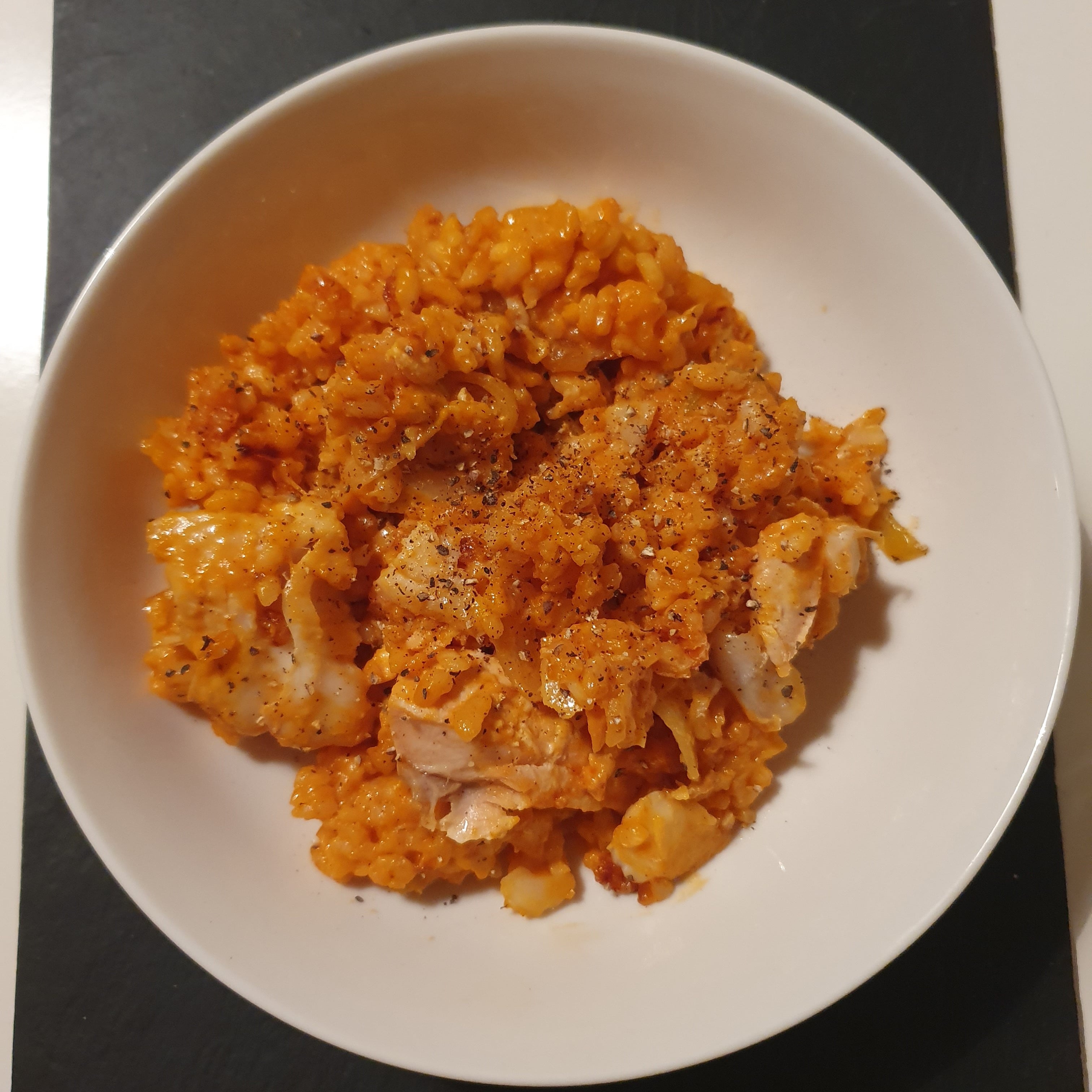 Spicy Seafood Risotto