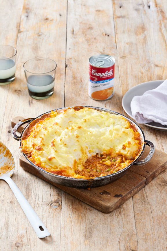 Campbell’s Beef and Mushroom Cottage Pie
